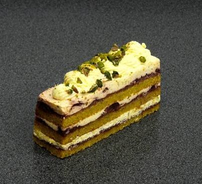 Pistachio & Cherry Cake